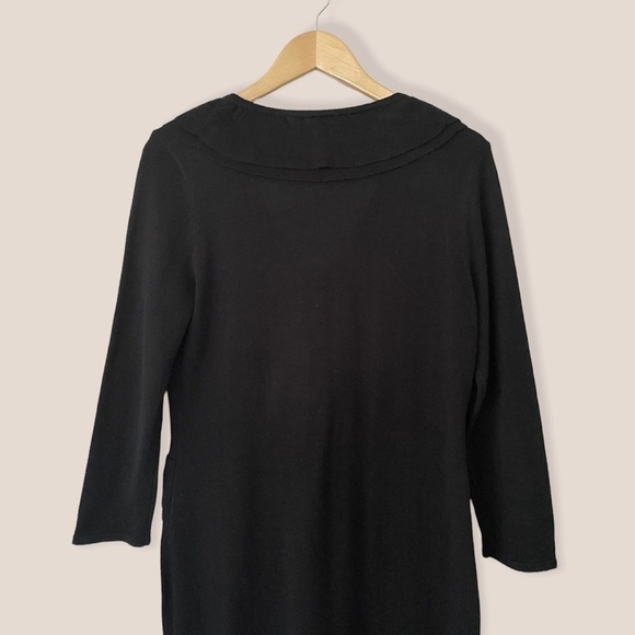 Calvin Klein Long Sleeve Ruffle Dress - Picture 6 of 8